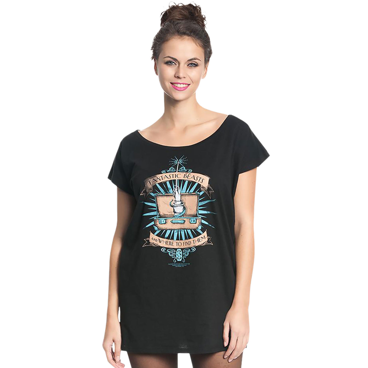Image produit Magic - T-shirt fille à coupe ample Animaux fantastiques