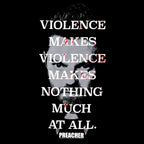 Image produit Preacher - Violence engendre violence T-shirt noir