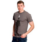 Image produit Preacher - T-shirt Jesse Custer gris