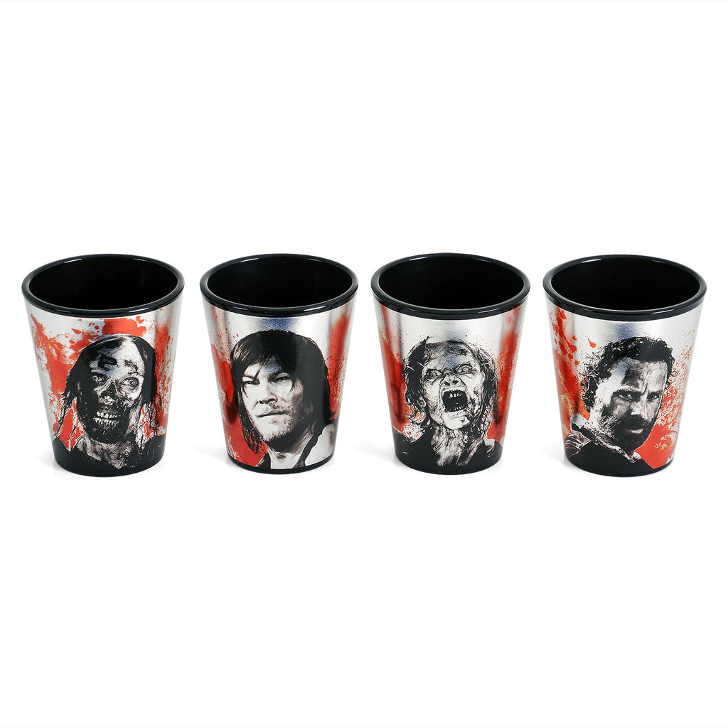 Image produit Walking Dead - Ensemble de verres Shots Characters
