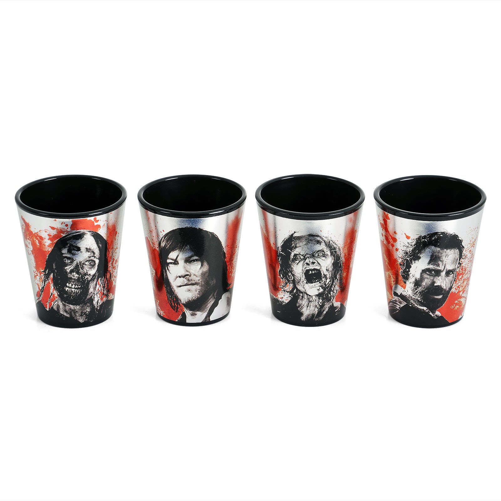 Image produit Walking Dead - Ensemble de verres Shots Characters