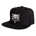 Produktbild Witcher - Wolf Medaillon Snapback Cap schwarz
