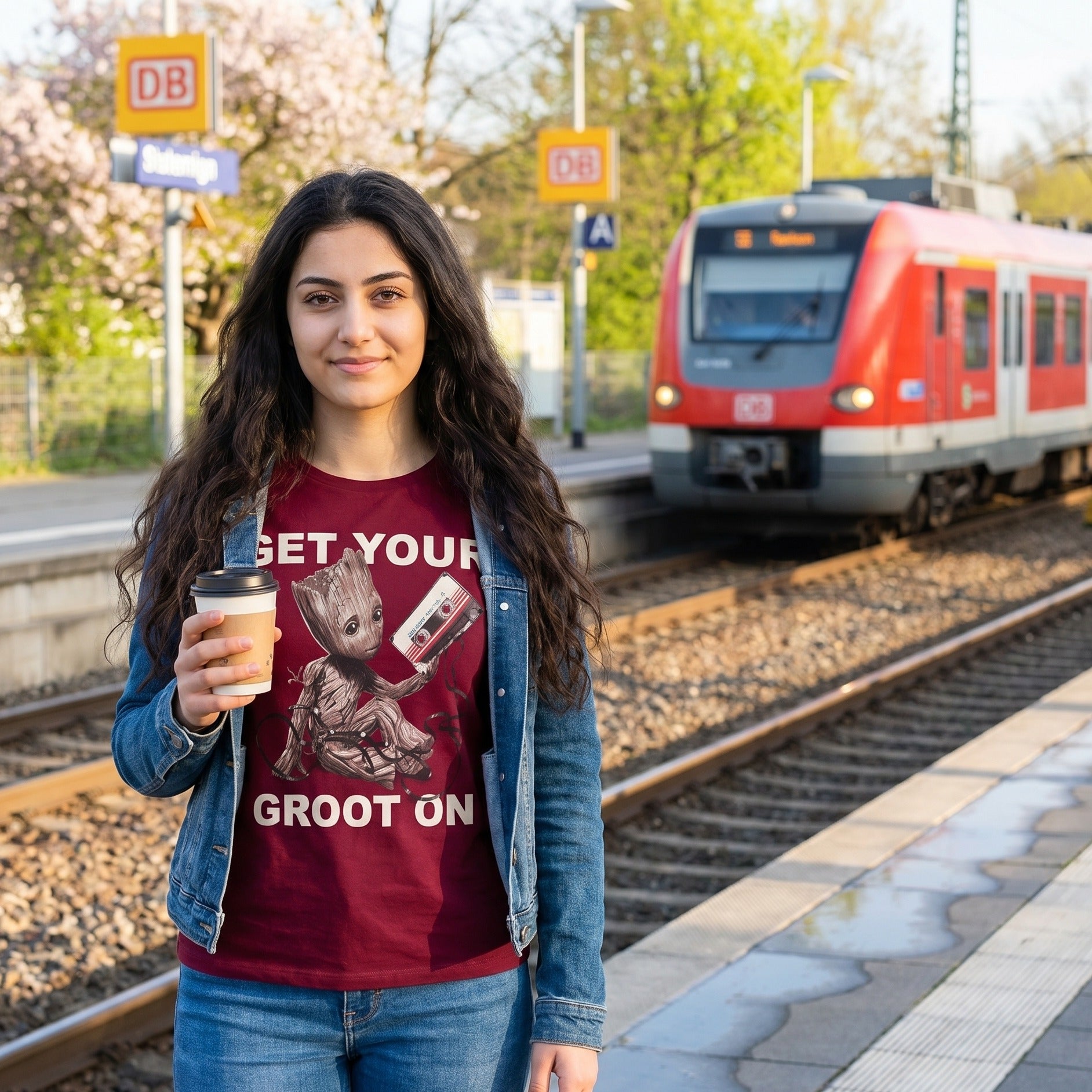 Produktbild Guardians of the Galaxy - Groot T-Shirt rot