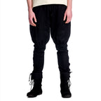Produktbild Mittelalter Wollhose mit Unterbeinschnürung schwarz