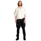 Produktbild Mittelalter Wollhose mit Unterbeinschnürung schwarz