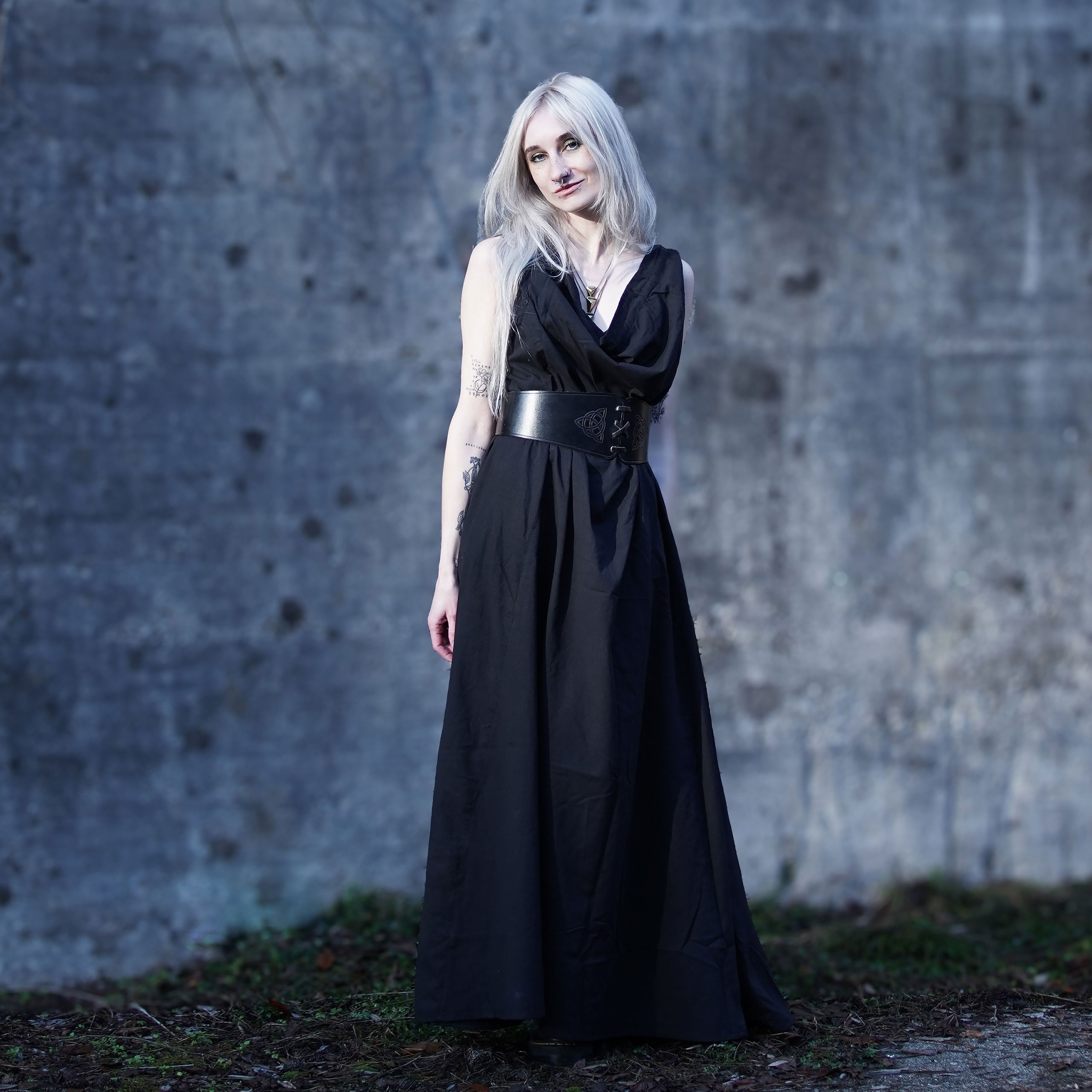 Image produit Sur-robe médiévale Ella noire