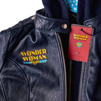 Image produit Wonder Woman - Veste en cuir avec capuche bleue