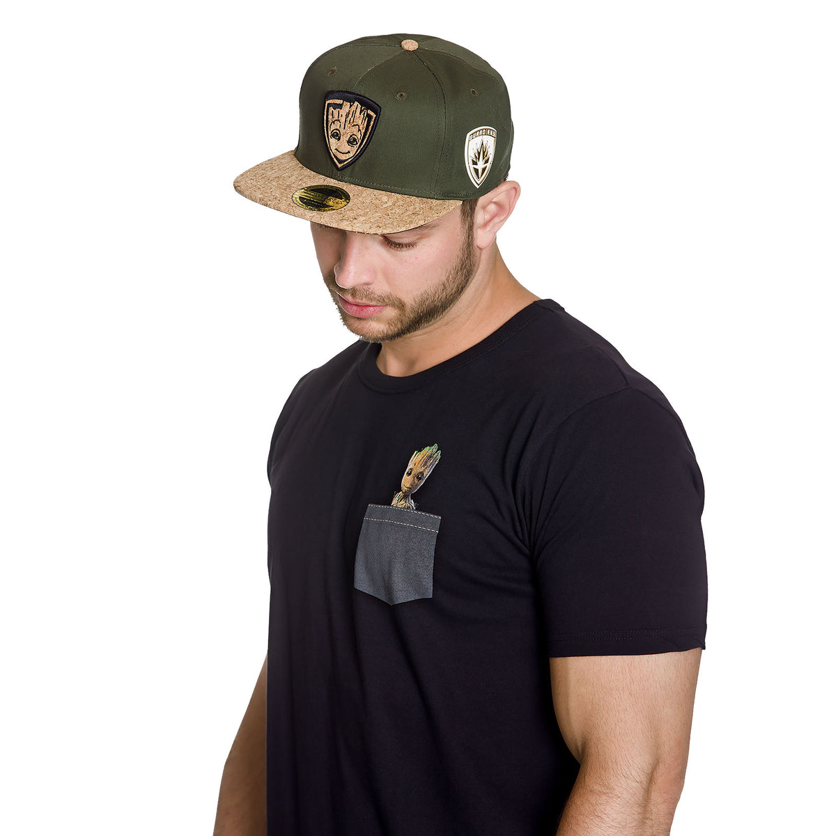 Image produit Les Gardiens de la Galaxie - Casquette Snapback Groot en Liège