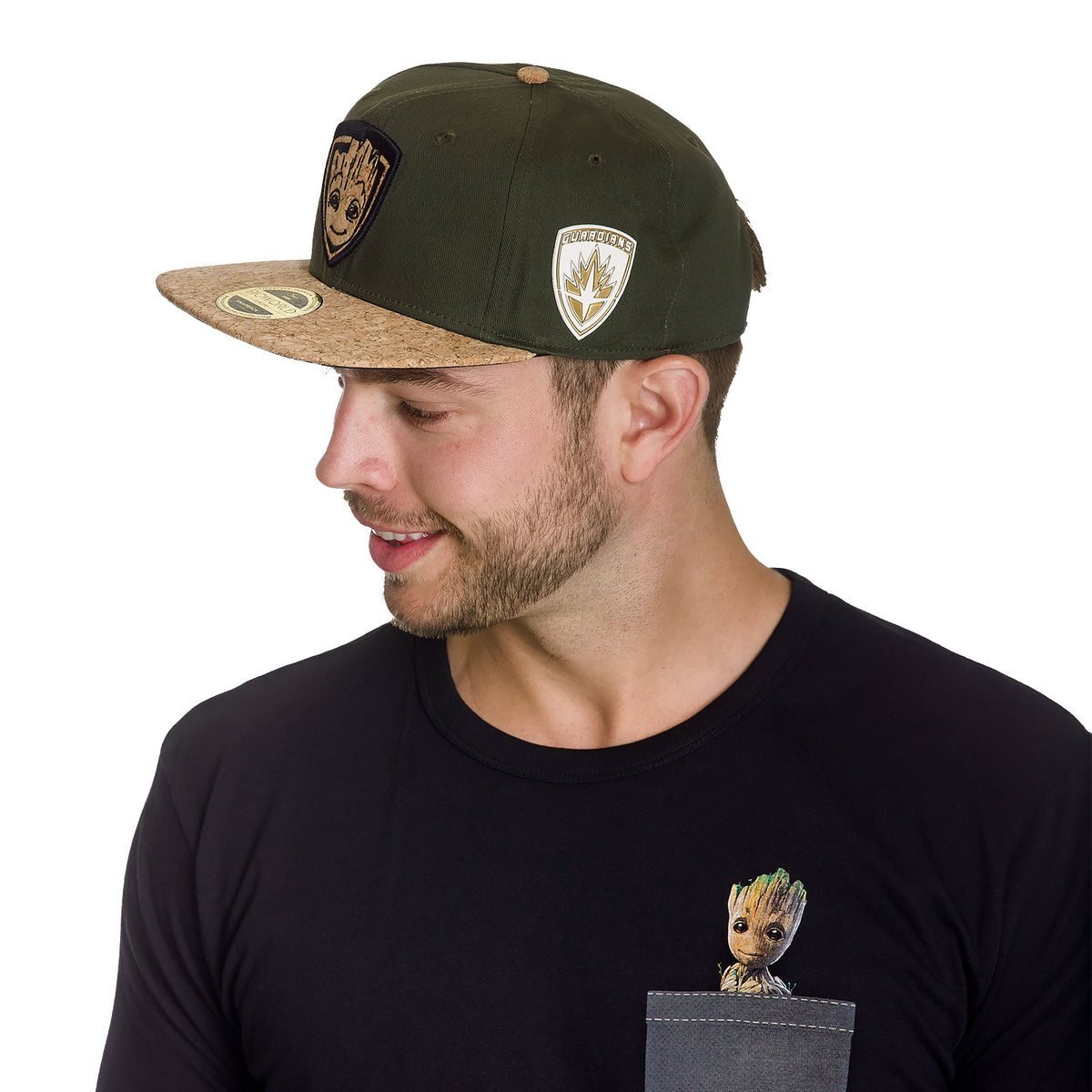 Image produit Les Gardiens de la Galaxie - Casquette Snapback Groot en Liège