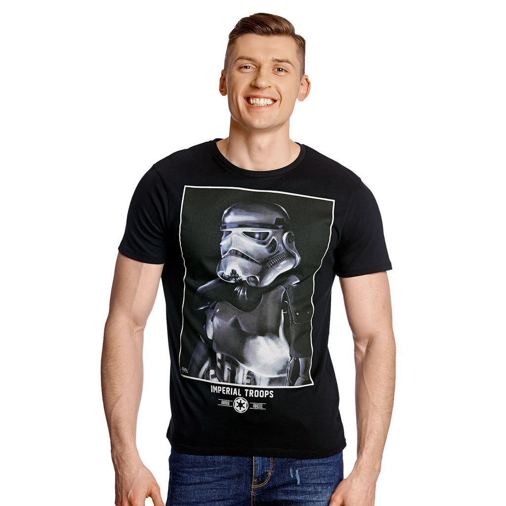 Image produit Star Wars - T-Shirt Imperial Trooper noir
