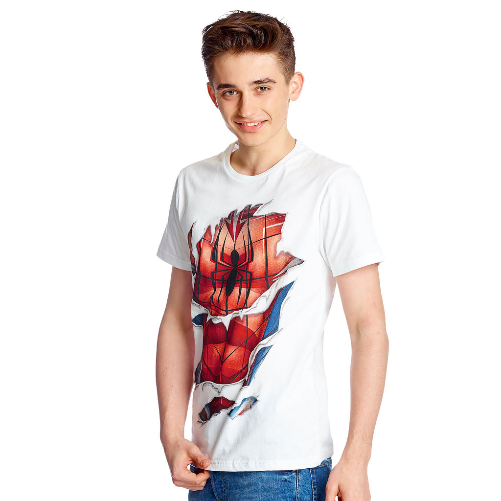 Image produit Spider-Man - T-shirt costume blanc
