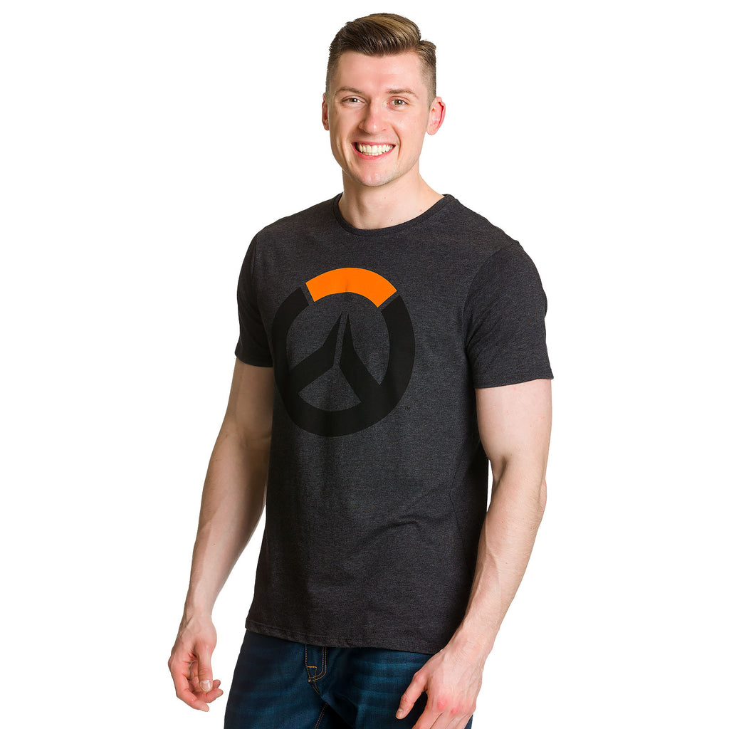 Productafbeelding Overwatch - XL Logo T-Shirt grijs