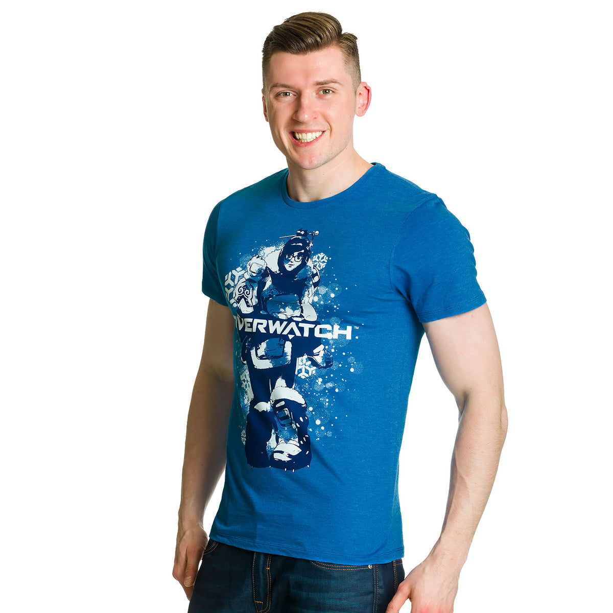 Image produit Overwatch - T-shirt Mei bleu