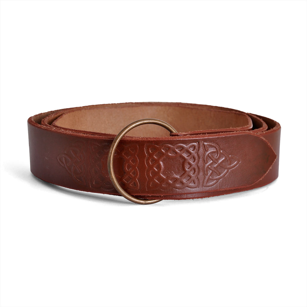 Image produit Ceinture médiévale à anneau marron