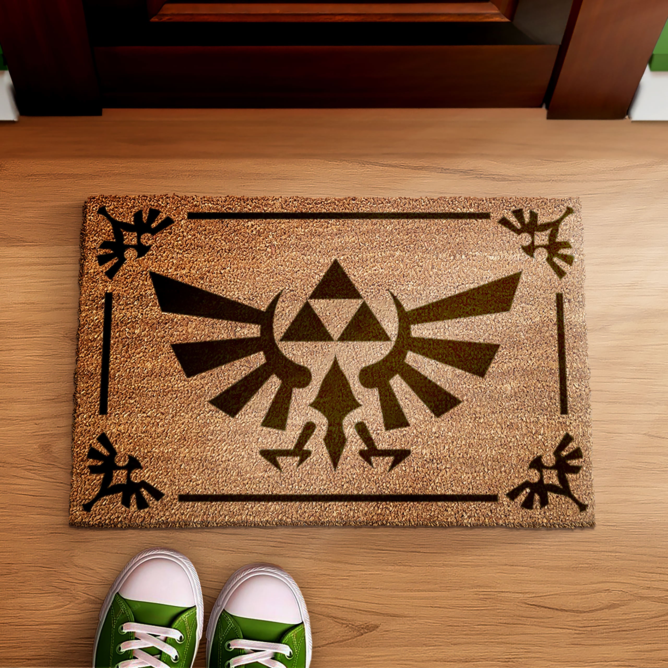 Productafbeelding Zelda - Triforce Logo Deurmat