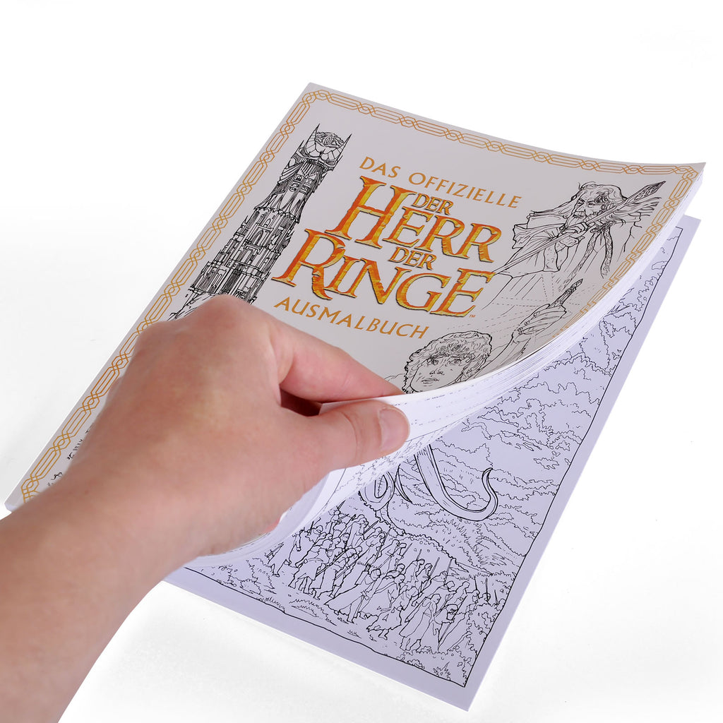 Image produit Le Seigneur des Anneaux - Le Livre de Coloriage Officiel
