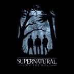 Image produit Supernatural - T-shirt pour filles Demon Hunters noir