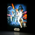 Productafbeelding Star Wars - A New Hope muurschildering met licht