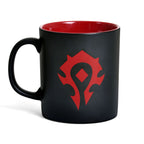 Productafbeelding Warcraft - Horde Logo Mok zwart rood