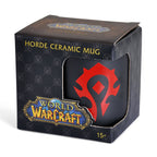 Productafbeelding Warcraft - Horde Logo Mok zwart rood