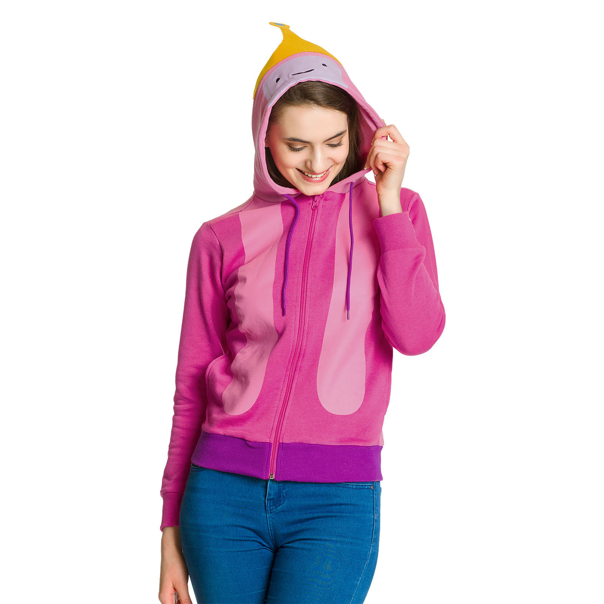 Productafbeelding Adventure Time - Princess Bubblegum Hoodie Dames roze
