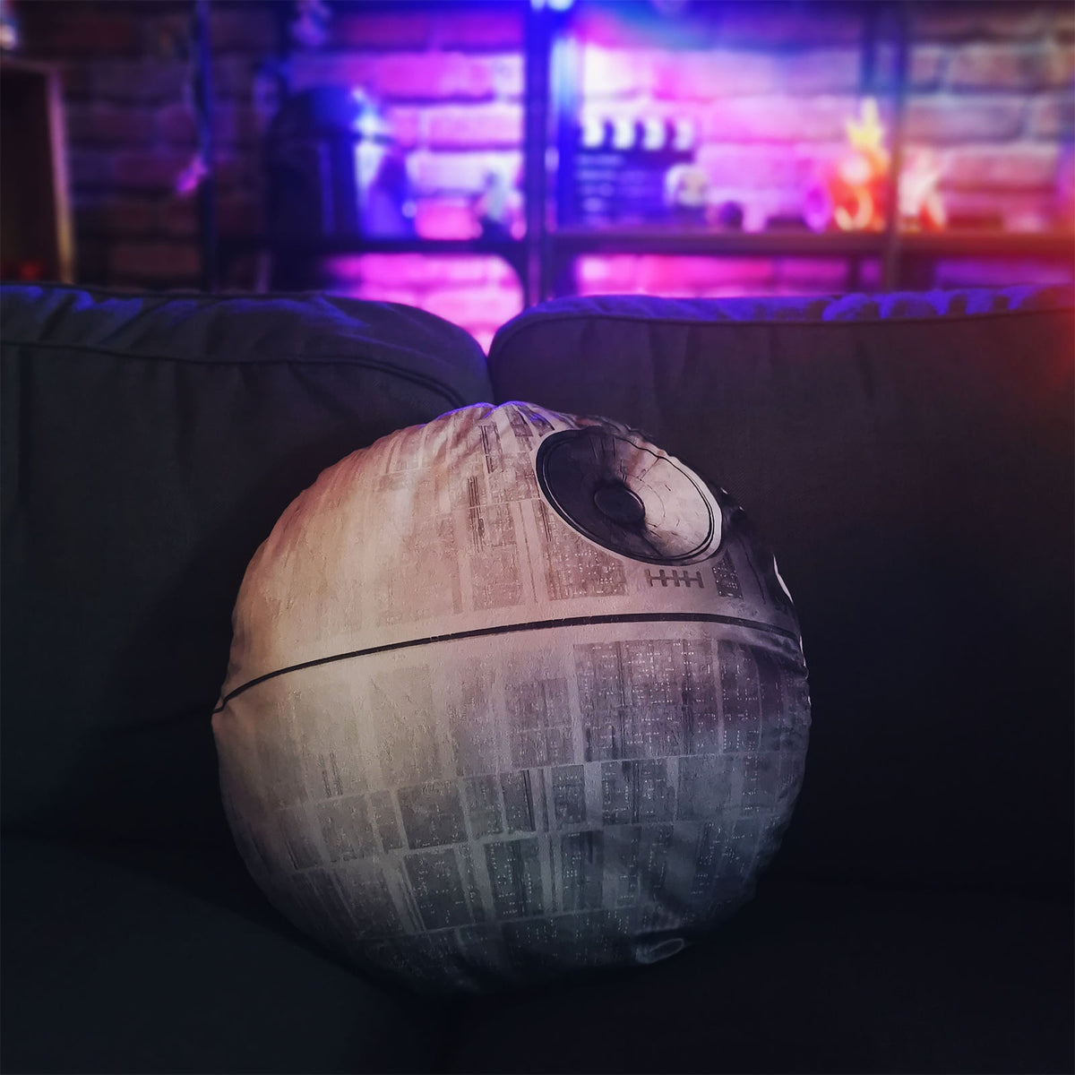 Image produit Star Wars - Coussin Rond Étoile de la Mort