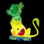 Productafbeelding De Leeuwenkoning - Groene Jungle Dames T-shirt