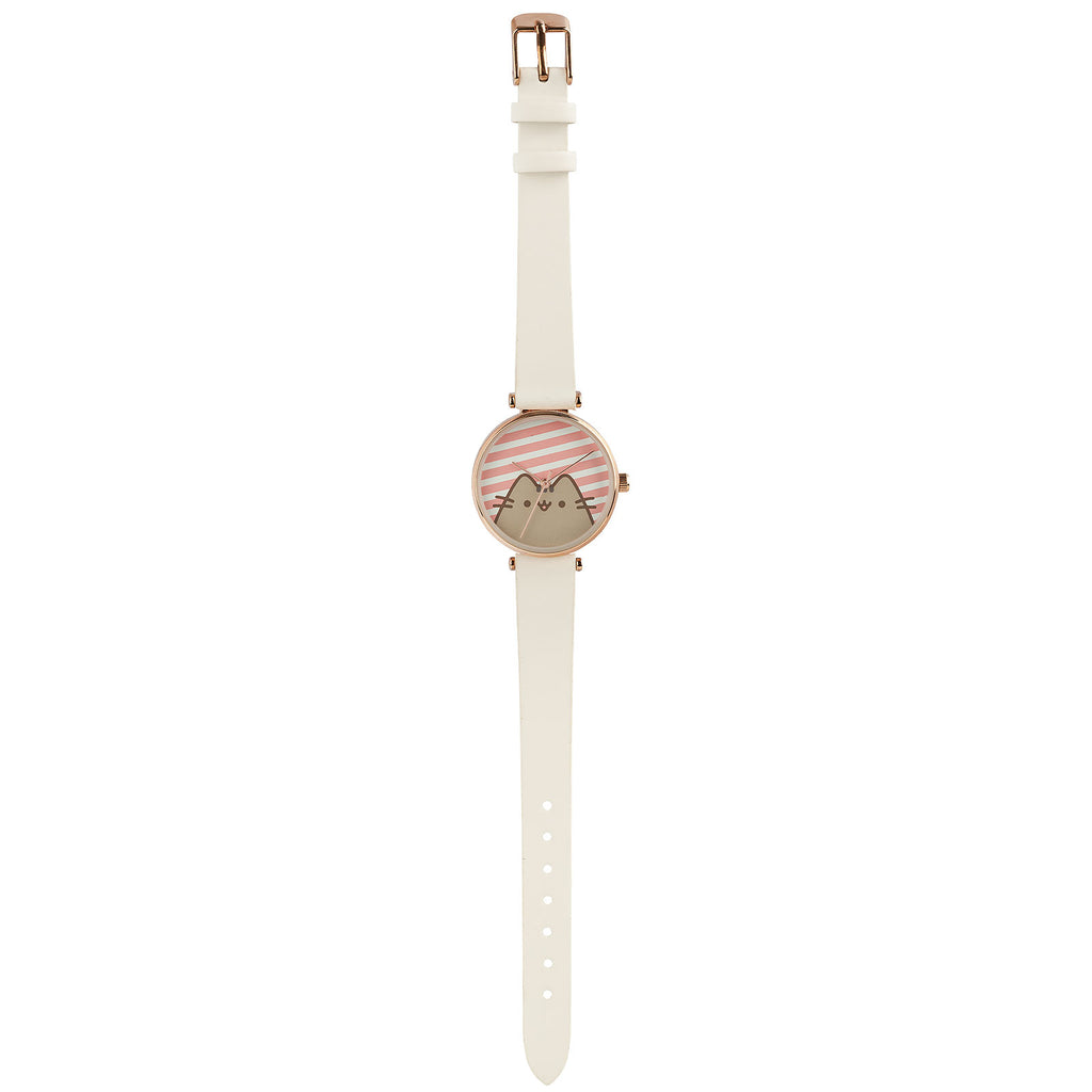 Produktbild Pusheen - Stripes Uhr weiß