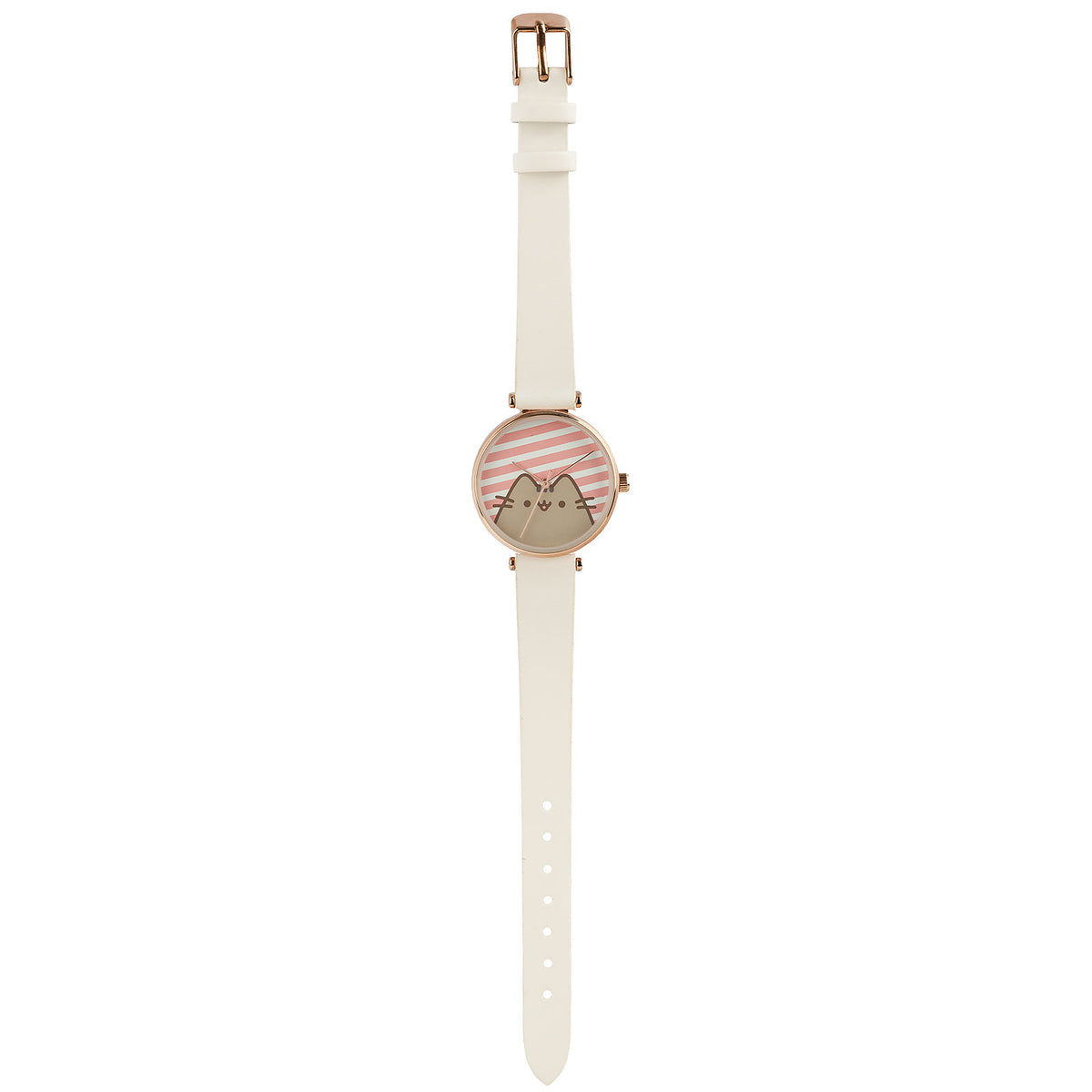 Produktbild Pusheen - Stripes Uhr weiß