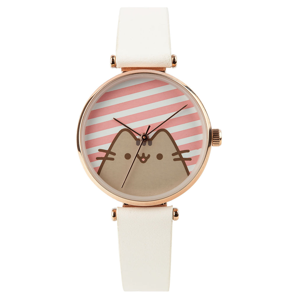 Produktbild Pusheen - Stripes Uhr weiß