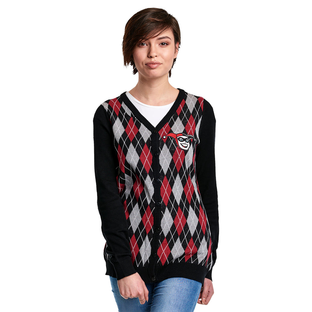 Image produit Harley Quinn - Cardigan Harlequin