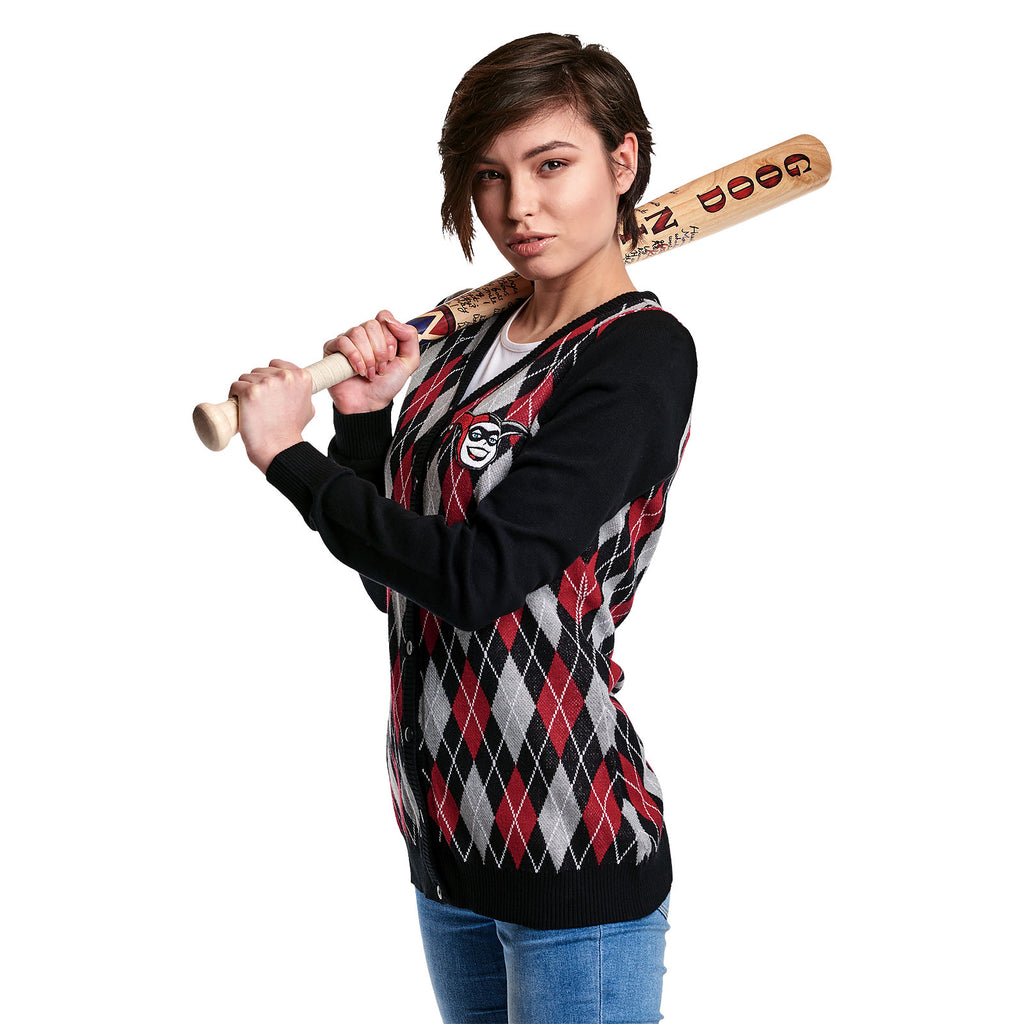 Image produit Harley Quinn - Cardigan Harlequin