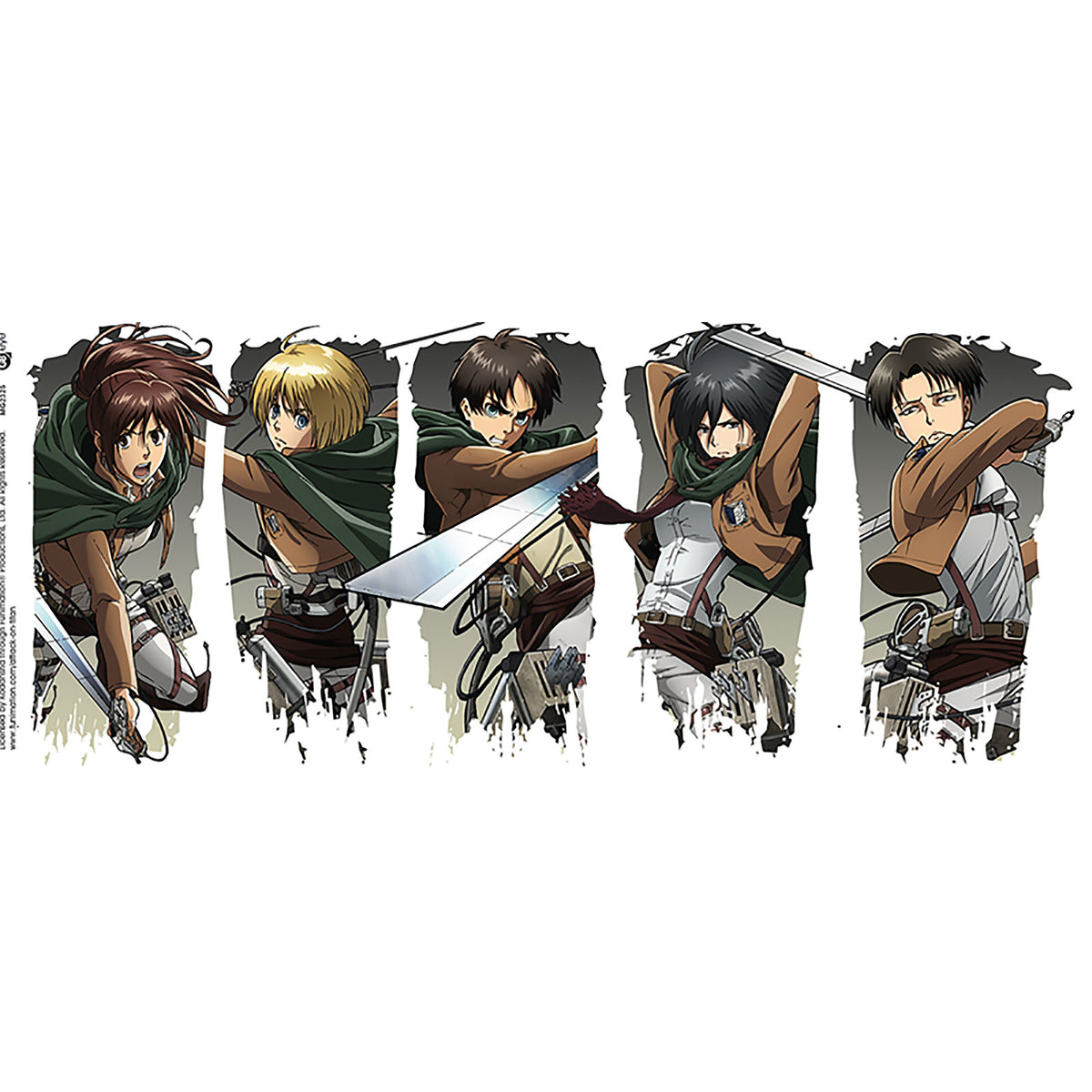 Produktbild Attack on Titan - Characters Tasse