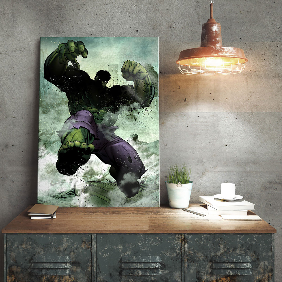 Productafbeelding Hulk Metaal Poster