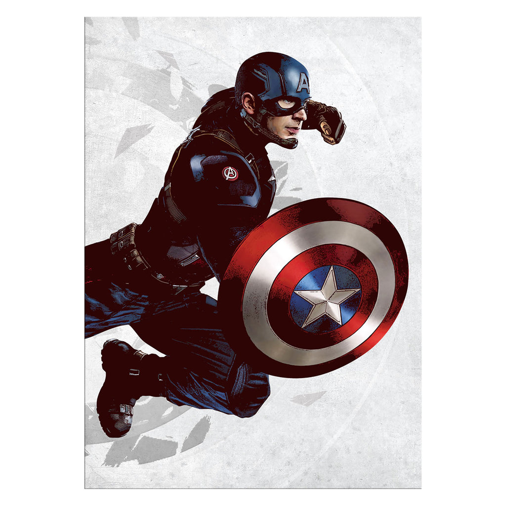 Image produit Captain America - Civil War Affiche Métallique