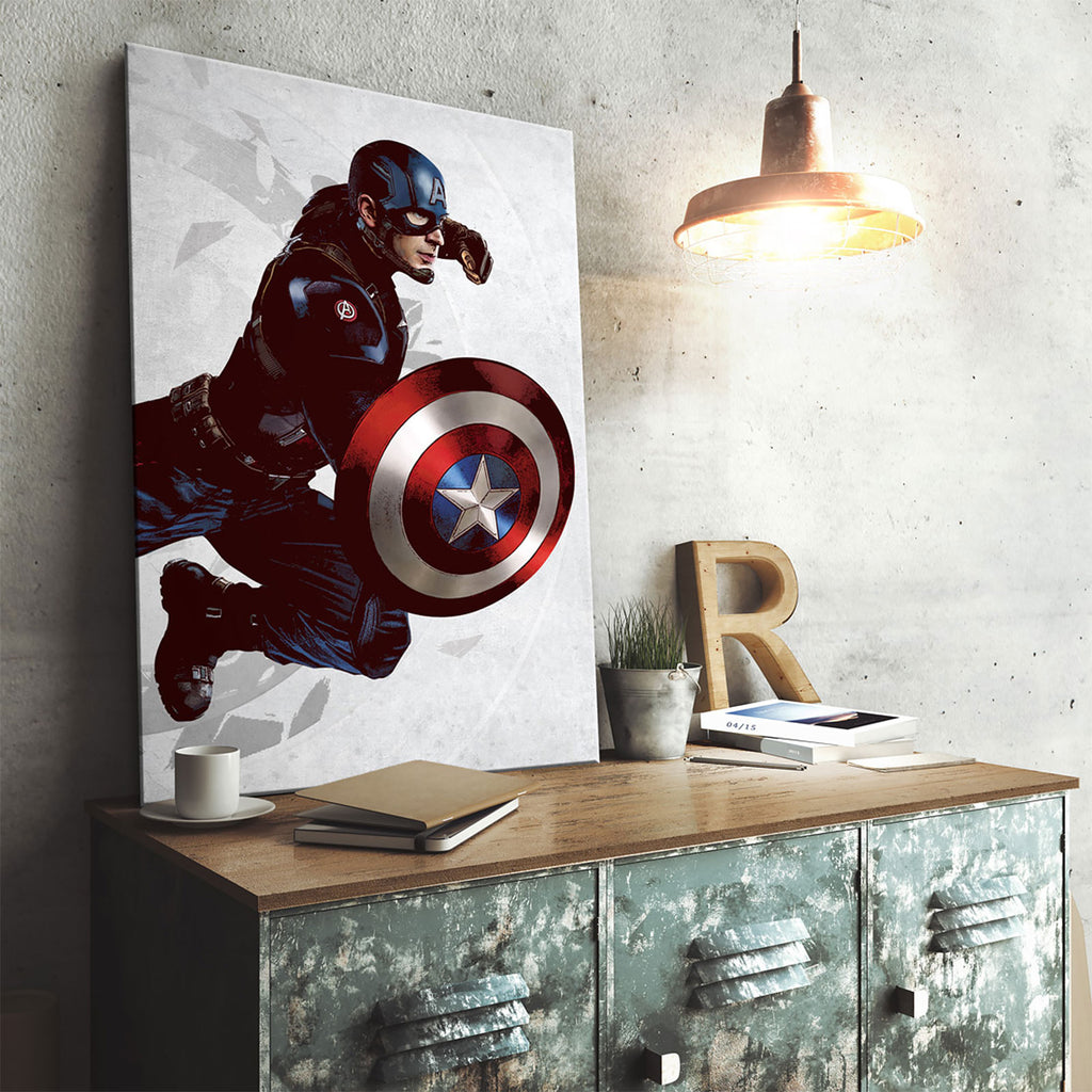 Image produit Captain America - Civil War Affiche Métallique