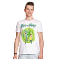 Image produit Rick et Morty - T-shirt Portal blanc