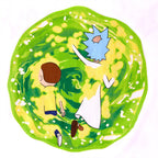 Image produit Rick et Morty - T-shirt Portal blanc