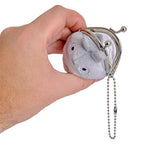 Image produit Totoro - Porte-monnaie en peluche gris
