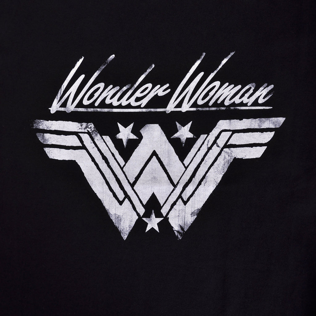 Image produit Wonder Woman - Logo T-shirt pour femmes noir