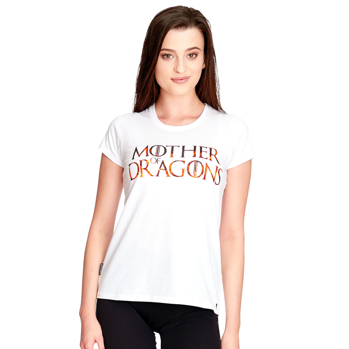 Productafbeelding Mother Of Dragons - Dames T-shirt wit
