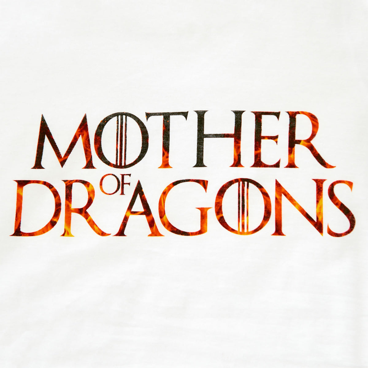 Productafbeelding Mother Of Dragons - Dames T-shirt wit