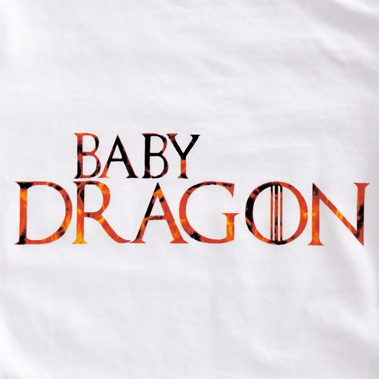 Productafbeelding Baby Dragon - Kinder T-shirt Wit