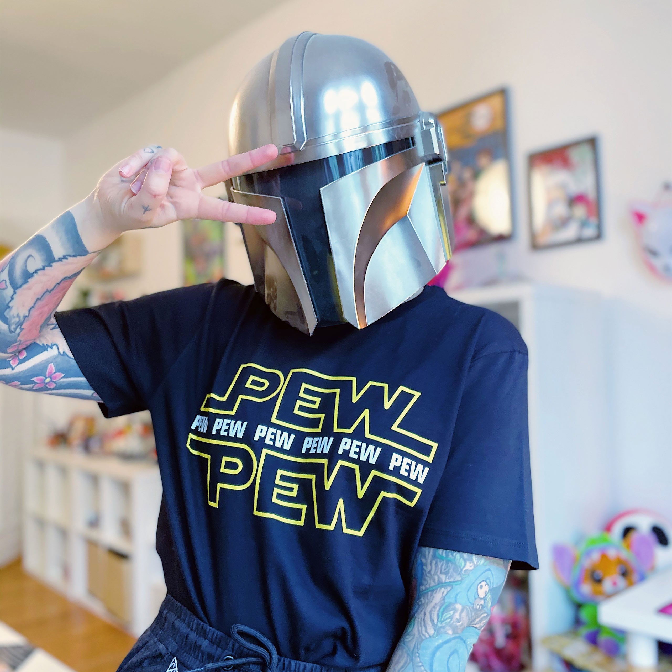 Image produit Pew Pew - T-Shirt noir