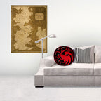Produktbild Game of Thrones - Targaryen Wappen Kissen