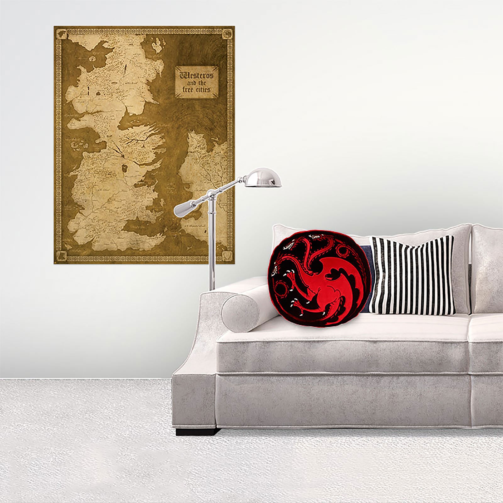 Produktbild Game of Thrones - Targaryen Wappen Kissen