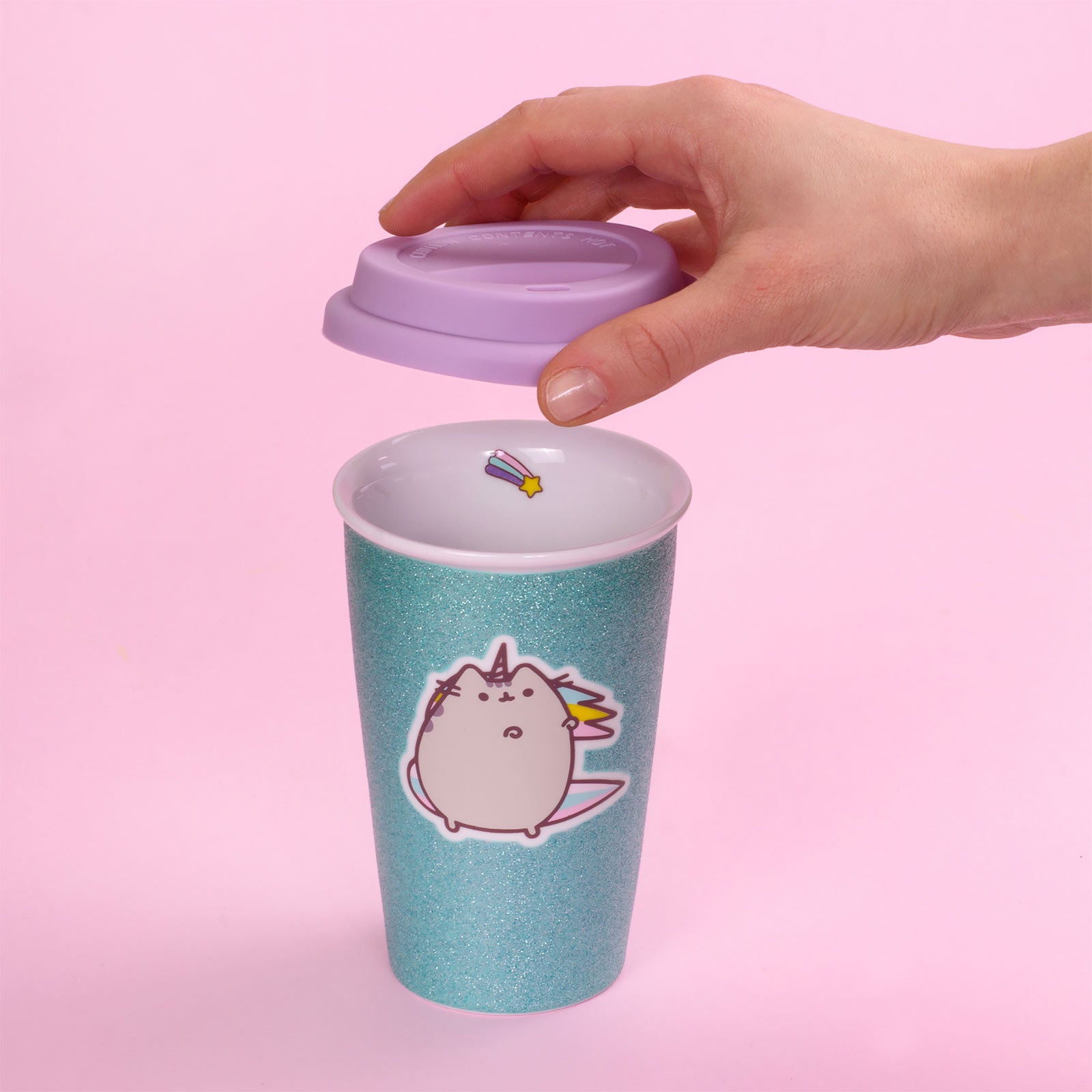 Produktbild Pusheen - Unicorn Glitter To Go Becher
