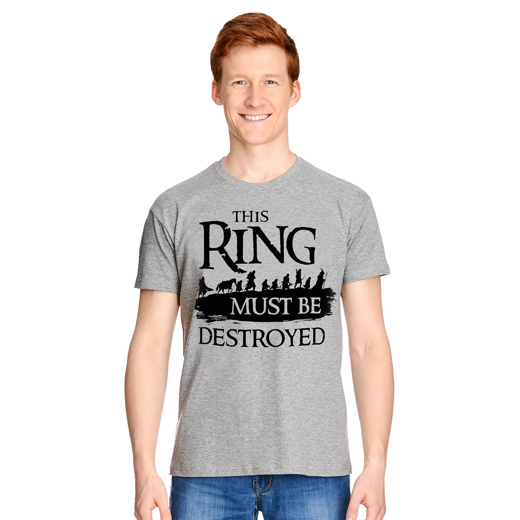 Productafbeelding Heer der Ringen - Gezellen T-shirt grijs