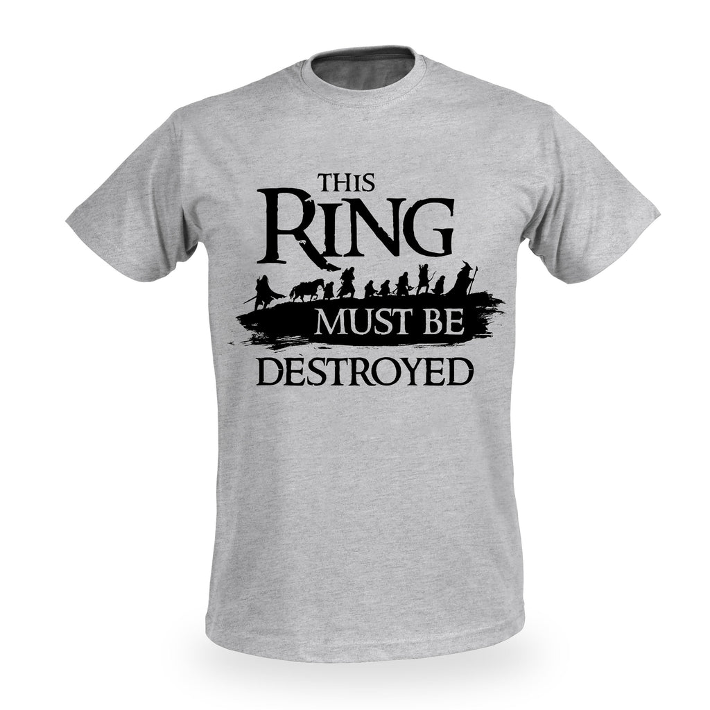 Productafbeelding Heer der Ringen - Gezellen T-shirt grijs