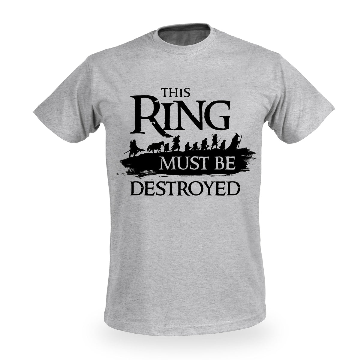 Productafbeelding Heer der Ringen - Gezellen T-shirt grijs